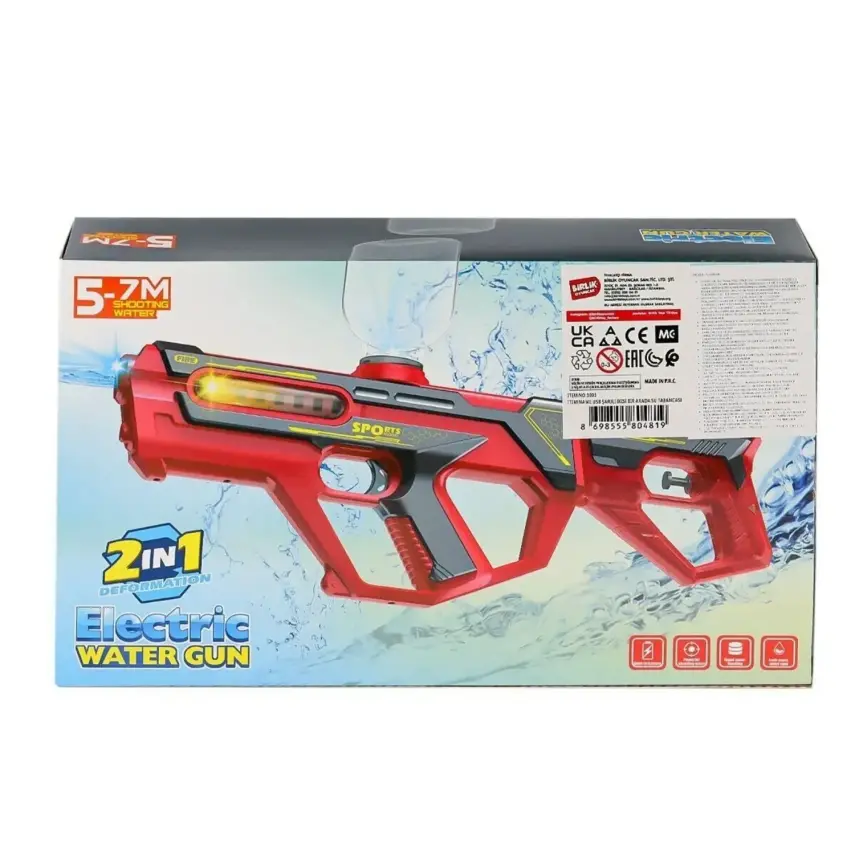 2 In1 Su Tabancası Usb Şarjlı - 2