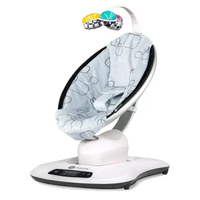 4moms MamaRoo 4.0 App Elektrikli Ana Kucağı Silver Plush - 2