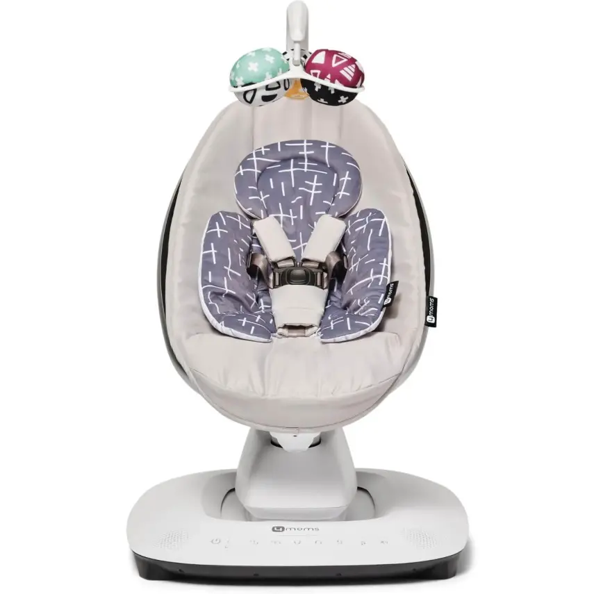 4moms MamaRoo 5.0 Çift Yönlü Yenidoğan Destek Pedi Dark Grey Plus - 4