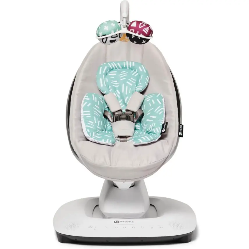 4moms MamaRoo 5.0 Çift Yönlü Yenidoğan Destek Pedi Mint Mesh - 4