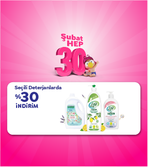 SEÇİLİ DETERJANLARDA 