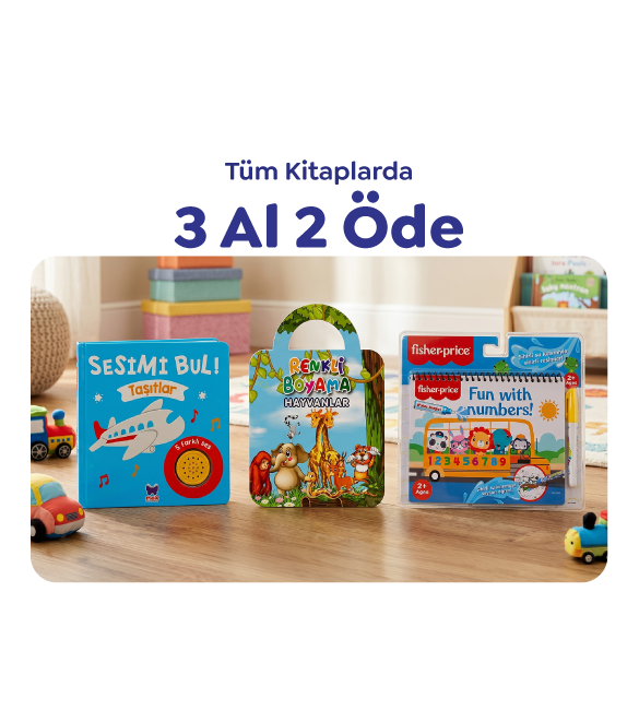 TÜM KİTAPLARDA 3 AL 2 ÖDE 