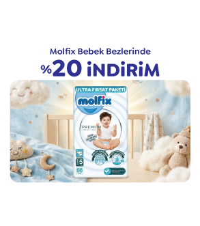 MOLFİX BEBEK BEZLERİNDE 