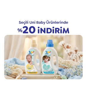 SEÇİLİ UNİBABY ÜRÜNLERİNDE 