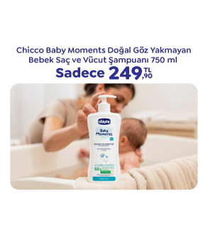 CHİCCO BABY MOMENTS SAÇ VE VÜCUT ŞAMPUANI

 