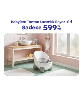 BABYJEM TONTON LAZIMLIK BEYAZ-GRİ





 