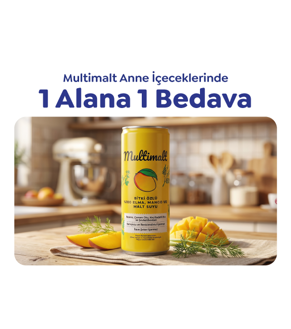 MULTİMALT BİTKİ ÖZLÜ MALT SUYU 250 ML