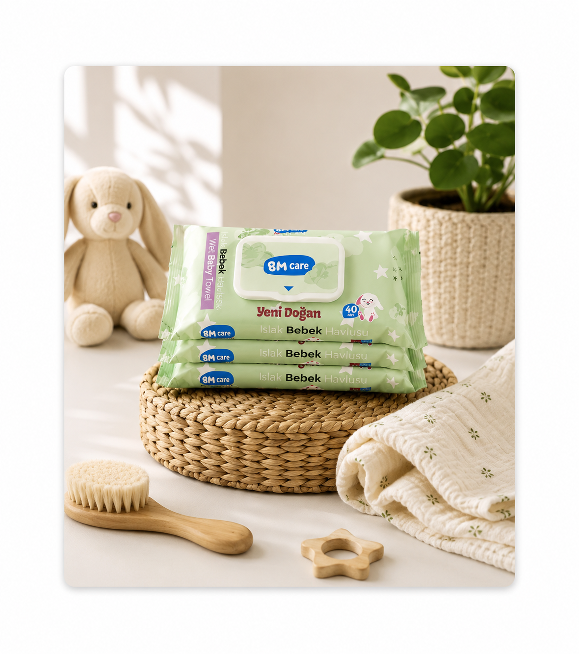 BM Care Yenidoğan Islak Havlu 3x40 Sadece 89,99 TL
 