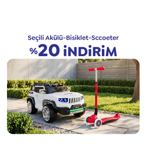 SEÇİLİ AKÜLÜ BİSİKLET VE SCOOTERLARDA 