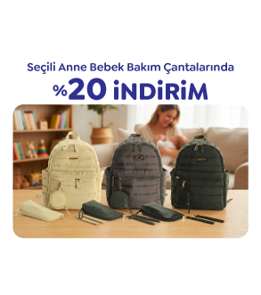 ANNE BEBEK BAKIM ÇANTALARINDA 