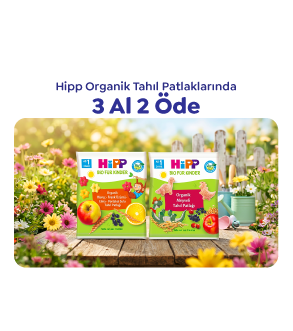 HİPP ORGANİK TAHIL PATLAKLARINDA