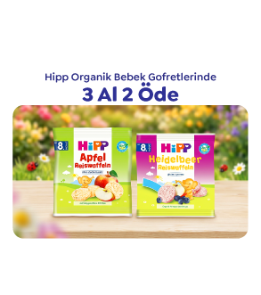 HİPP ORGANİK BEBEK GOFRETLERİNDE 