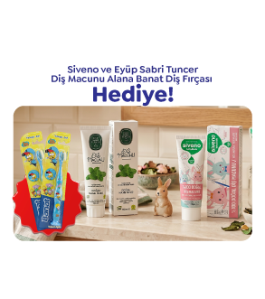 SEÇİLİ SİVENO VE EYÜP SABRİ TUNCER DİŞ MACUNLARINDAN ALANA 