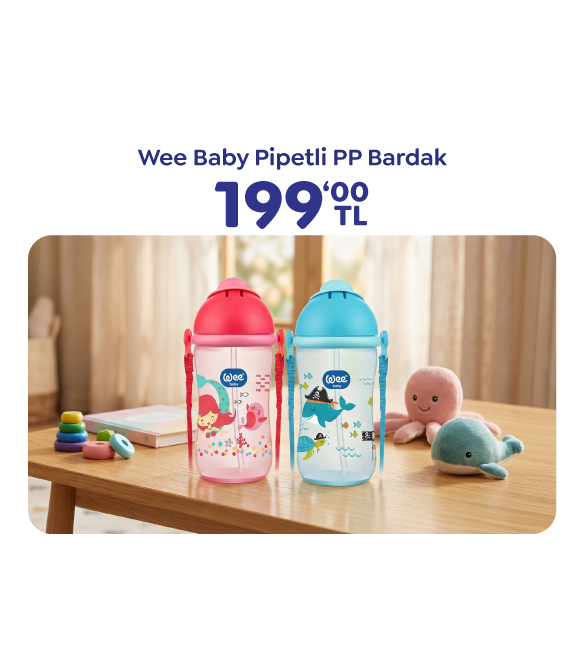 WEE BABY PİPETLİ BARDAK 