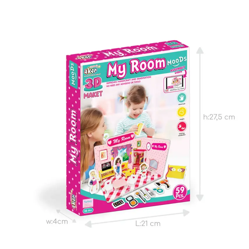 Akar Moods Benim Odam 3D Maket - 2