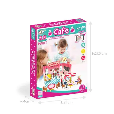 Akar Moods Cafe 3D Maket - 2