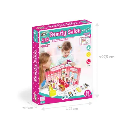 Akar Moods Güzellik Salonu 3D Maket - 2