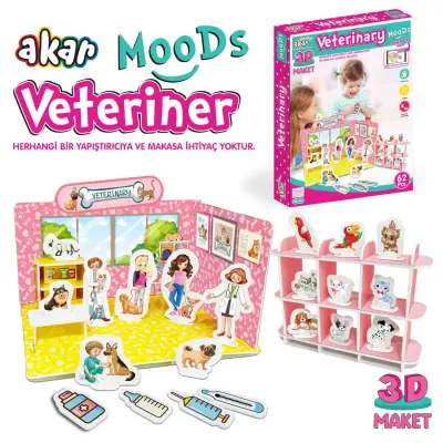 Akar Moods Veteriner 3D Maket - 2