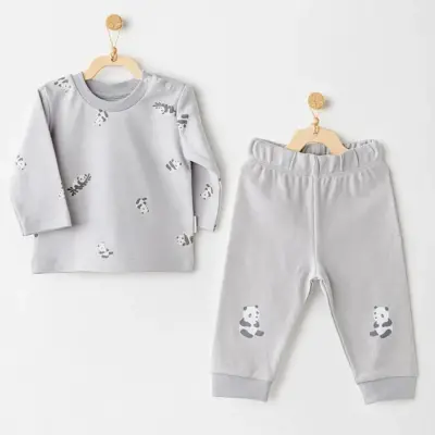 Andy Wawa 2li Takım Keep Smiling Gri