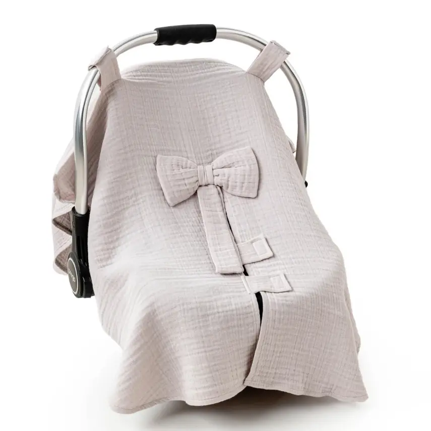 Andy Wawa Ana Kucağı Örtüsü Müslin Home Bej - 1