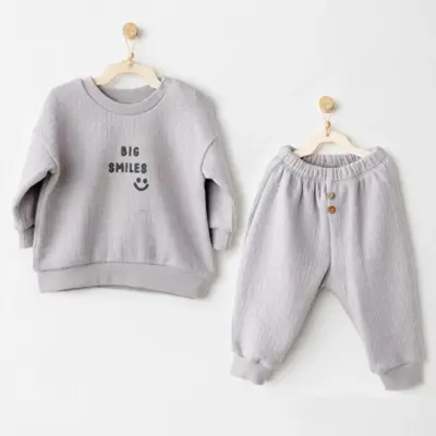 Andy Wawa Erkek 2li Takım Casual Gri - 6