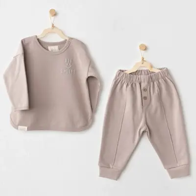 Andy Wawa Erkek 2li Takım My 1st Wardrobe Bej - 5