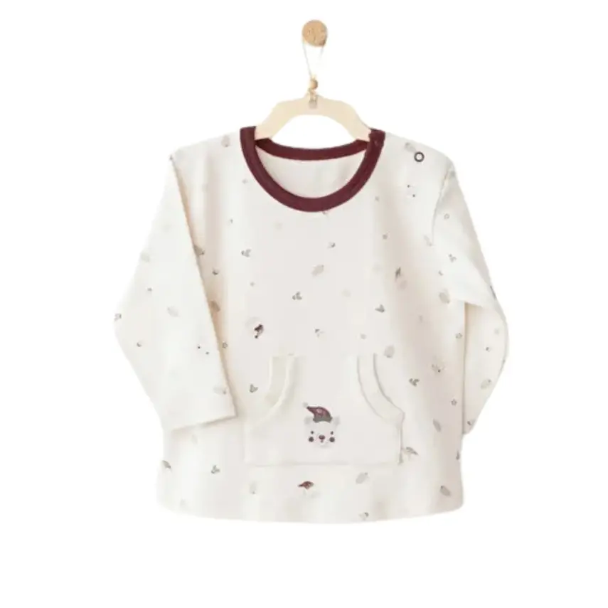 Andy Wawa Erkek 2li Takım My 1st Wardrobe Bordo - Ekru - 5