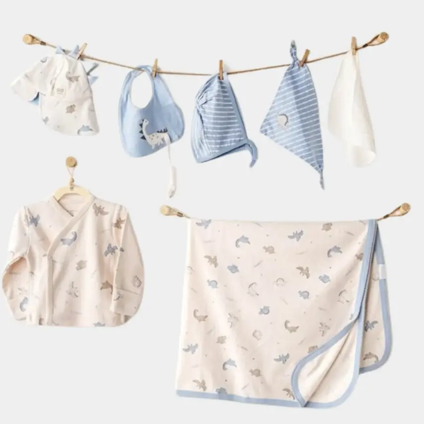 Andy Wawa Erkek Bebek Hastane Çıkışı 10Lu Dino Bej - 2