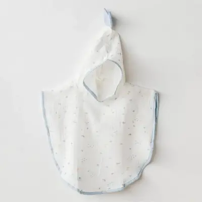 Andy Wawa Erkek Bebek Panço Müslin Ocean Is My Happy Place Beyaz