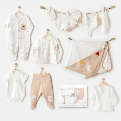 Andy Wawa Erkek Hastane Çıkışı 10lu Circur Party Ekru