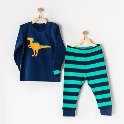 Andy Wawa Erkek Pijama Takımı Lacivert