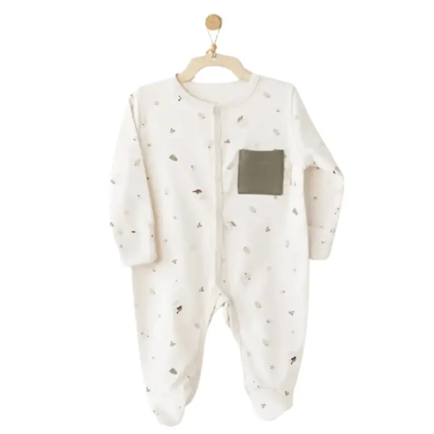 Andy Wawa Erkek Tulum Şapka Takım My 1st Wardrobe Ekru - 2