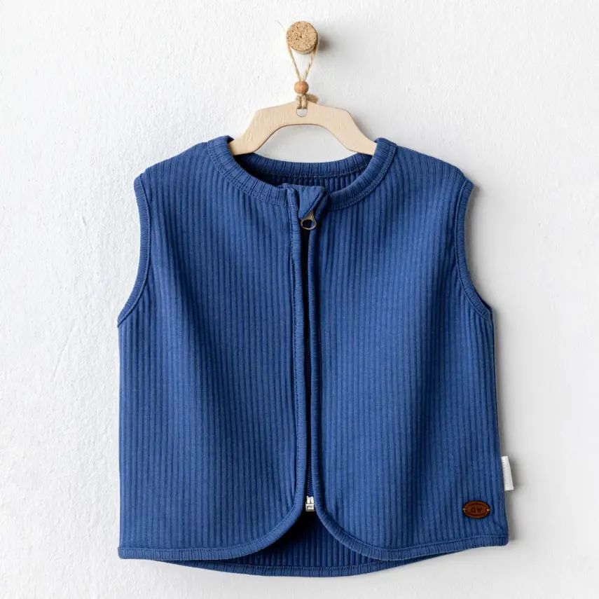 Andy Wawa Erkek Yelek Basic İndigo - 1