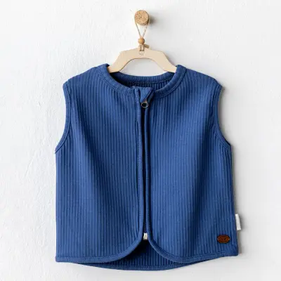 Andy Wawa Erkek Yelek Basic İndigo - 2