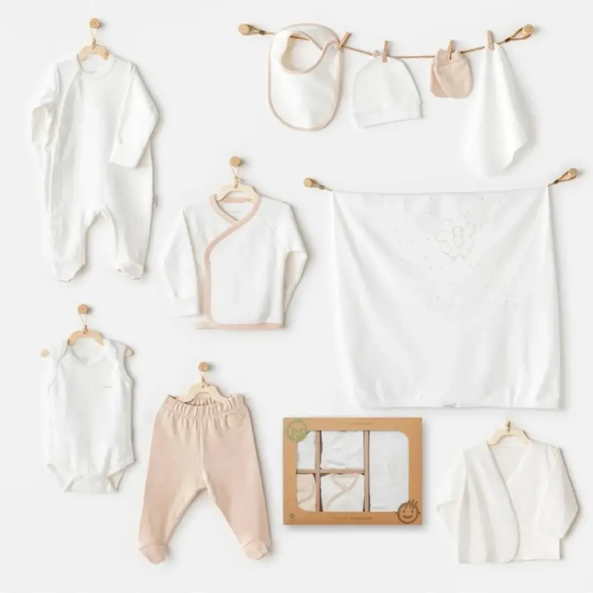 Andy Wawa Hastane Çıkışı 10Lu Organik Line Ekru - 1