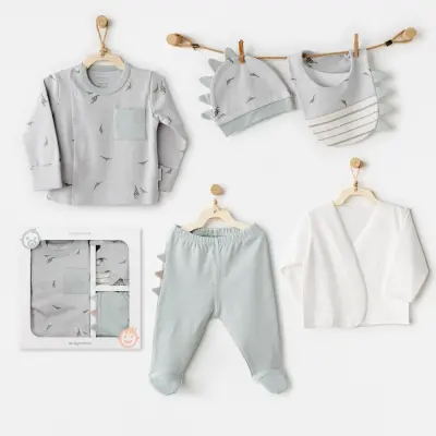 Andy Wawa Hastane Çıkışı 5li Mummy S Snuggle Saurus Yeşil