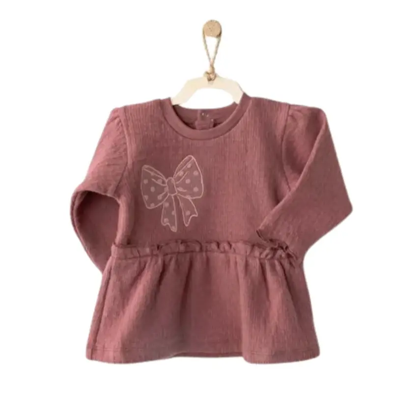 Andy Wawa Kız 2li Takım Casual Gül Kurusu - 3