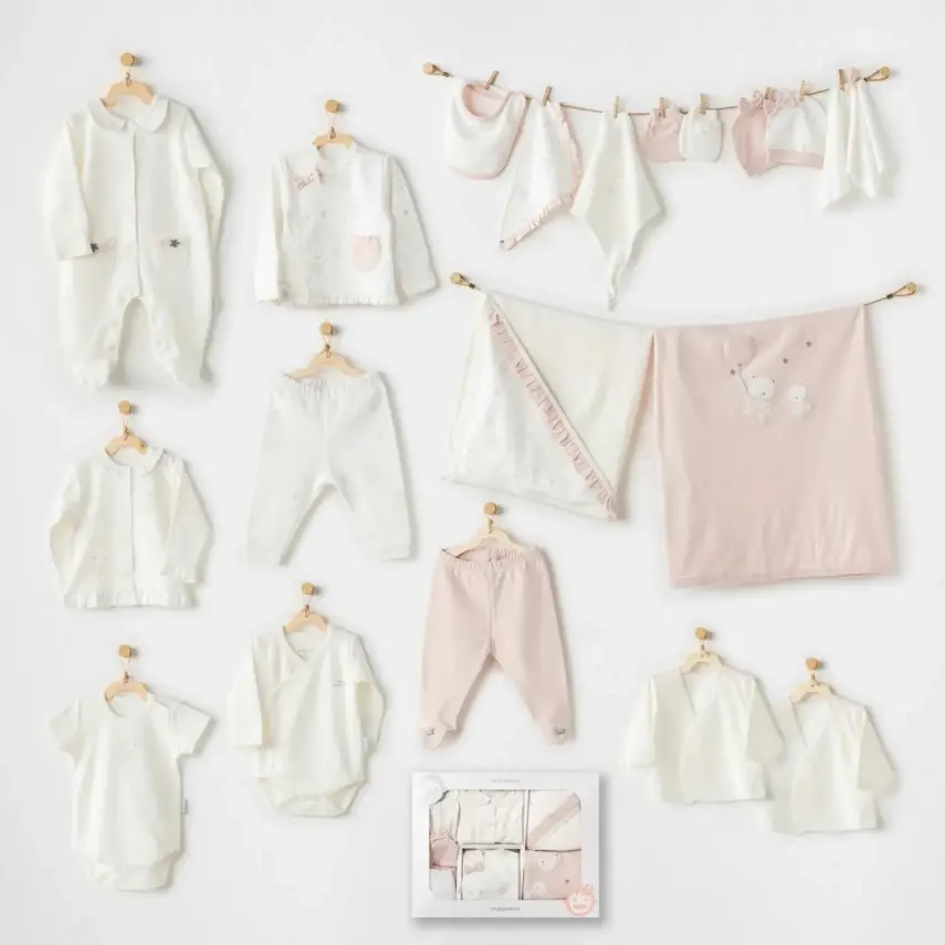 Andy Wawa Kız Bebek 20li Hastane Çıkışı Ballerina Ekru - 1