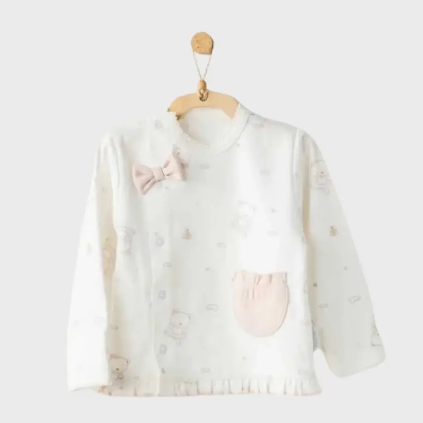 Andy Wawa Kız Bebek 5li Hastane Çıkışı Ballerina Ekru - 2