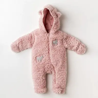 Andy Wawa Kız Bebek Kozmonot Plush Puppy Gazelle Pembe