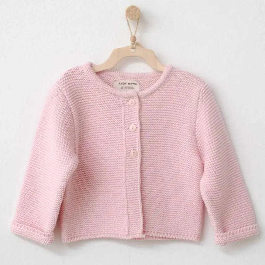 Andy Wawa Kız Ceket Basic Pembe - 1