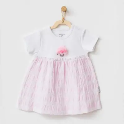 Andy Wawa Kız Elbise Happy Days Pembe