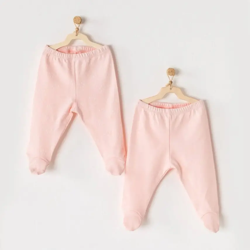 Andy Wawa Kız Pantolon Patikli Hello Lovely Pembe - 1