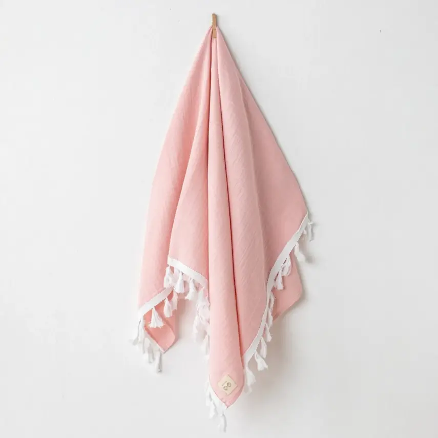 Andy Wawa Müslin Battaniye Baby Home 120x90cm Pembe - 1