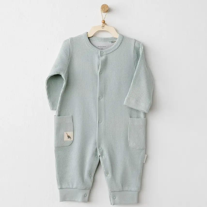 Andy Wawa Tulum Mummy S Snuggle Saurus Yeşil - 2