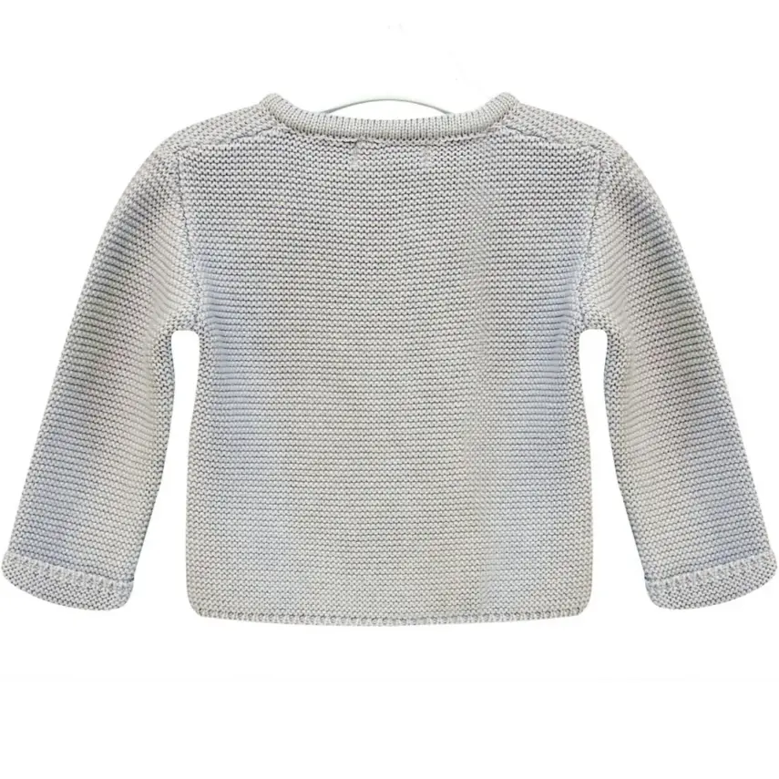 Andy Wawa Unisex Ceket Basic Gri Melanj - 2