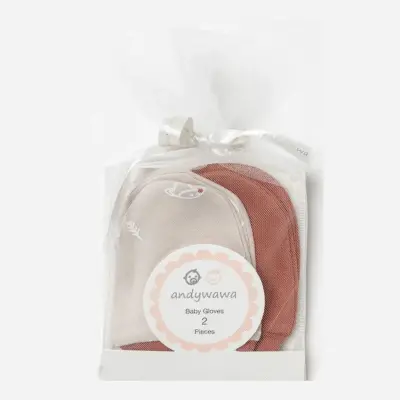 Andy Wawa Unisex Eldiven 2li Basic Bej