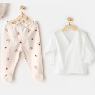 Andy Wawa Unisex Hastane Çıkışı 5li Penguin Ekru - 3