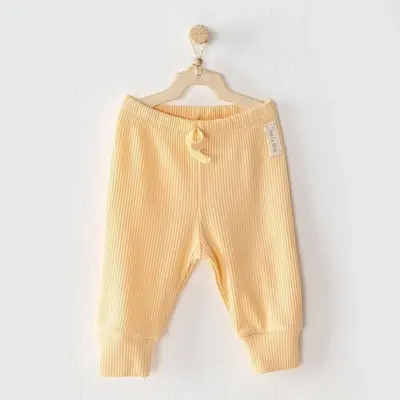 Andy Wawa Unisex Pantolon Modal Sarı 