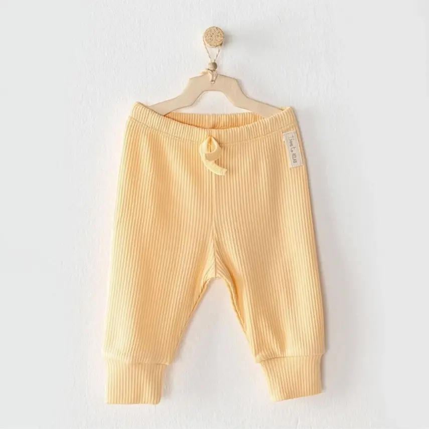 Andy Wawa Unisex Pantolon Modal Sarı - 1